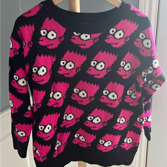 Jeremy Scott Inspired Bart Simpson Sweater - Picture 2 of 4